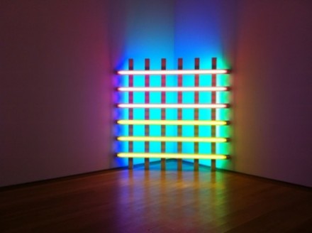 Dan Flavin’s Light Sculptures and  Drawings at the Morgan Library