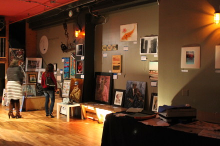 Community Pop Up Art Gallery: Silent Auction, Live Painting, & Artist Talks